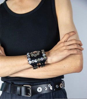 COMPOSITION.M.A. / PERRLY KING HAND MADE BELTS