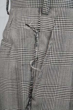 CLASS / CCEA03UNI  DORMEUIL ROYAL 11 (GLEN CHECK×HANDS THOOTH)