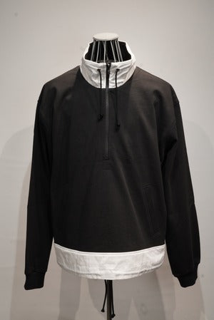 REVERBARATE /  REV-25SS-RB27 ''STAND COLLER HALF ZIP SWEAT''   (220935)