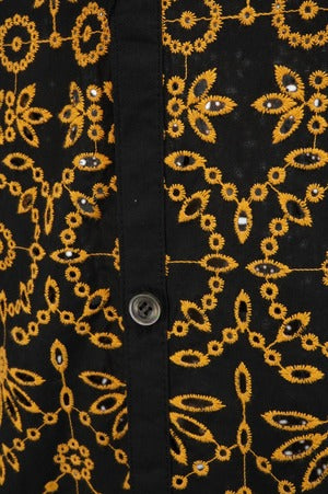 AAKU /  Embroidered Shirt Coat
