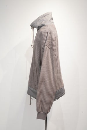 REVERBARATE /  STAND COLLAR JUMPER   (221104)