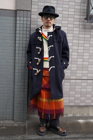 tokio / TKO-25AW-C01 TOGGLE HORN DUFFEL COAT   (221117)