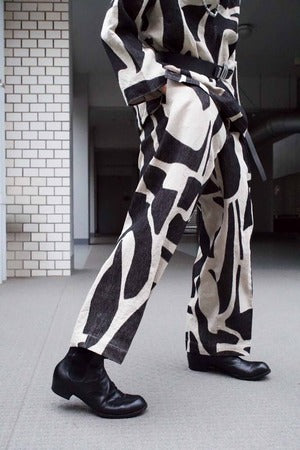 HAVERACK / Linen Jacquard Wide Pants ~Inspired by Henri Matisse~  (220966)
