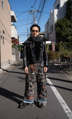 tokio /  THO-25AW-PT05 DENIM CLUST PANTS   (221118)