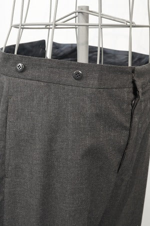 NOBNAGA Paris / No-Tack Shorts with Separate Fabric Belt
