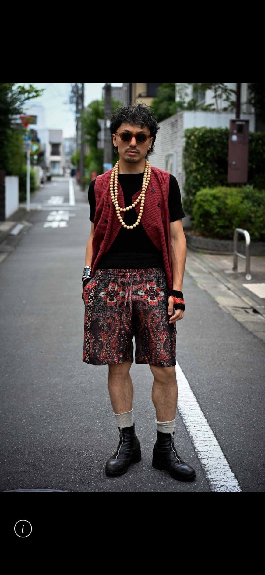 NOBNAGA Paris / Ensemble-style Shorts　（221203)