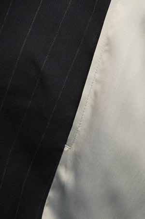 m's braque / COSTUME 2B Single Stripe Jacket