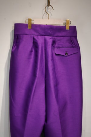 HS-ATTIRE (HAVERSACK) / 862501 Silk Wool  Gurkha Wide Pants  (220900)