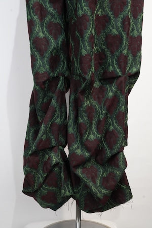 tokio / Botanic Lax ''SMASH FLAER'' Embroidered Pants