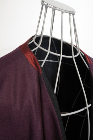 NOBNAGA Paris /  BIG-NECK REVERSIBLE PULL OVER