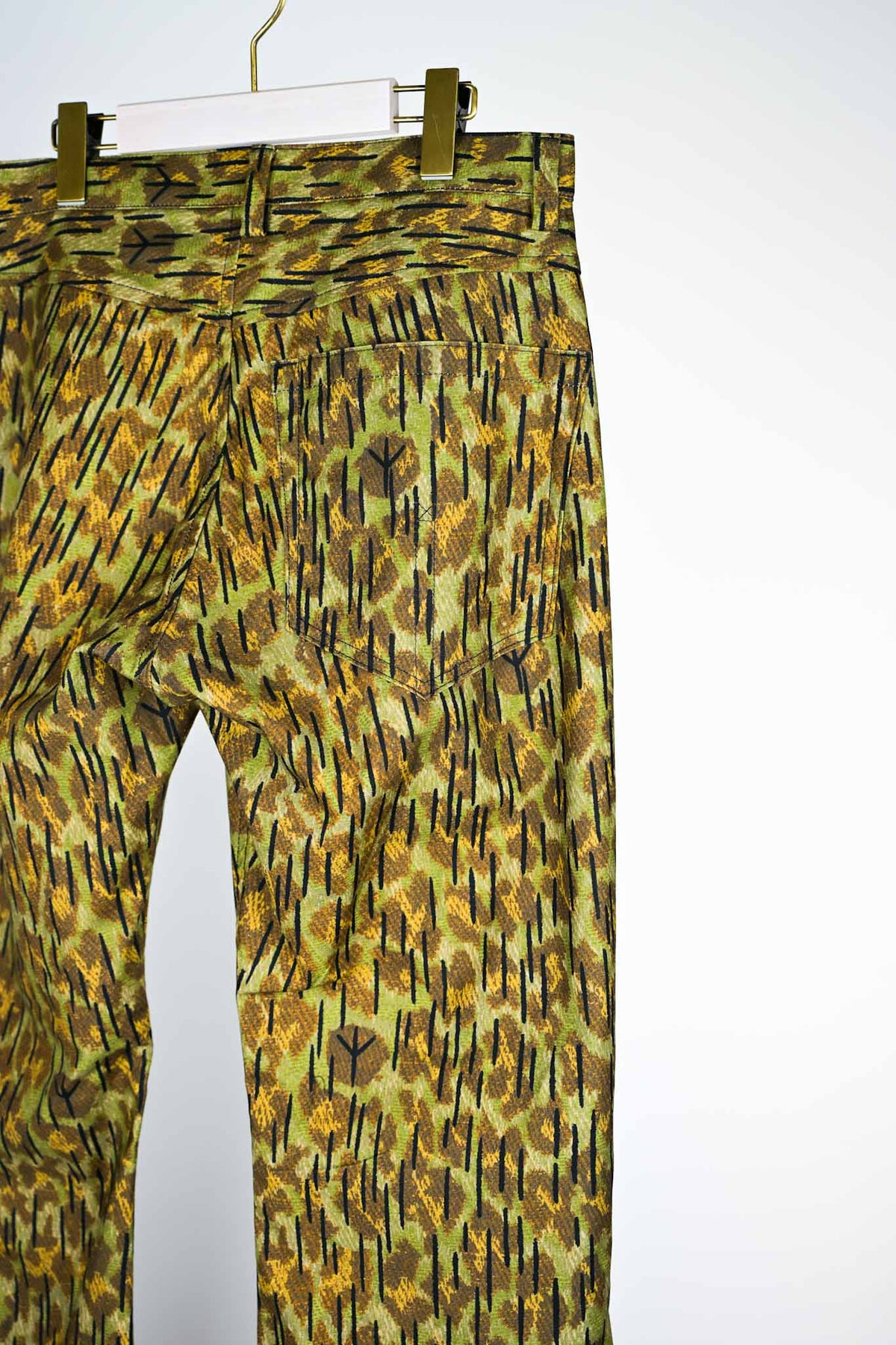 MA2608 Leopard Rain Drop Camo Flared Pants /  MASAO SHIMIZU　　（221357）