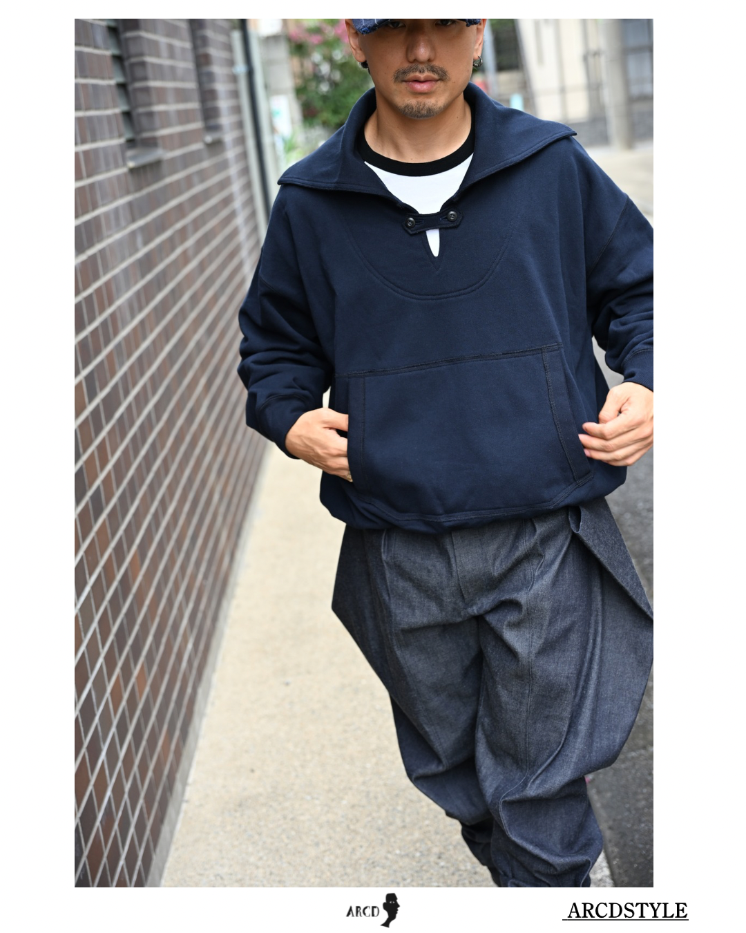 Sailor Pullover Sweat / HOMO LUDENS   (221320)
