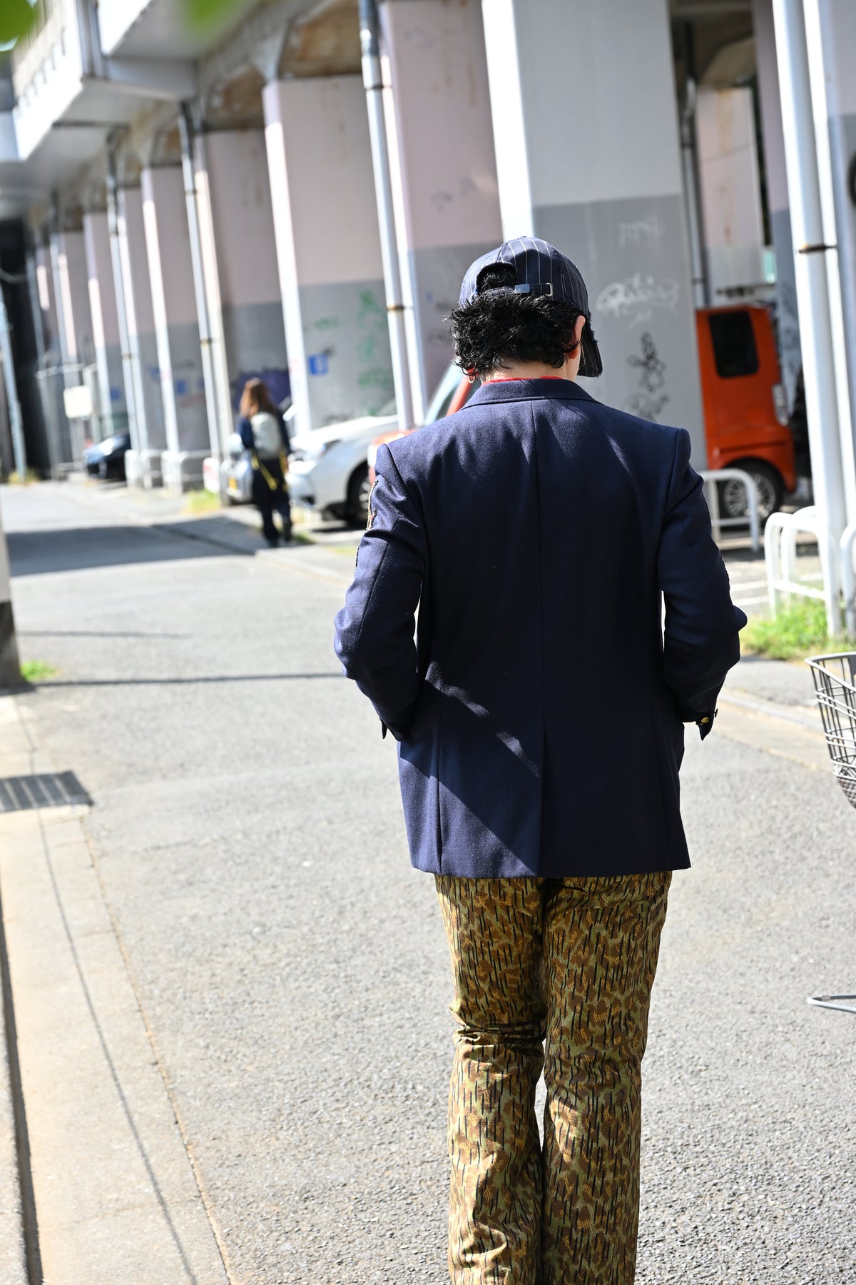 MA2608 Leopard Rain Drop Camo Flared Pants /  MASAO SHIMIZU　　（221357）