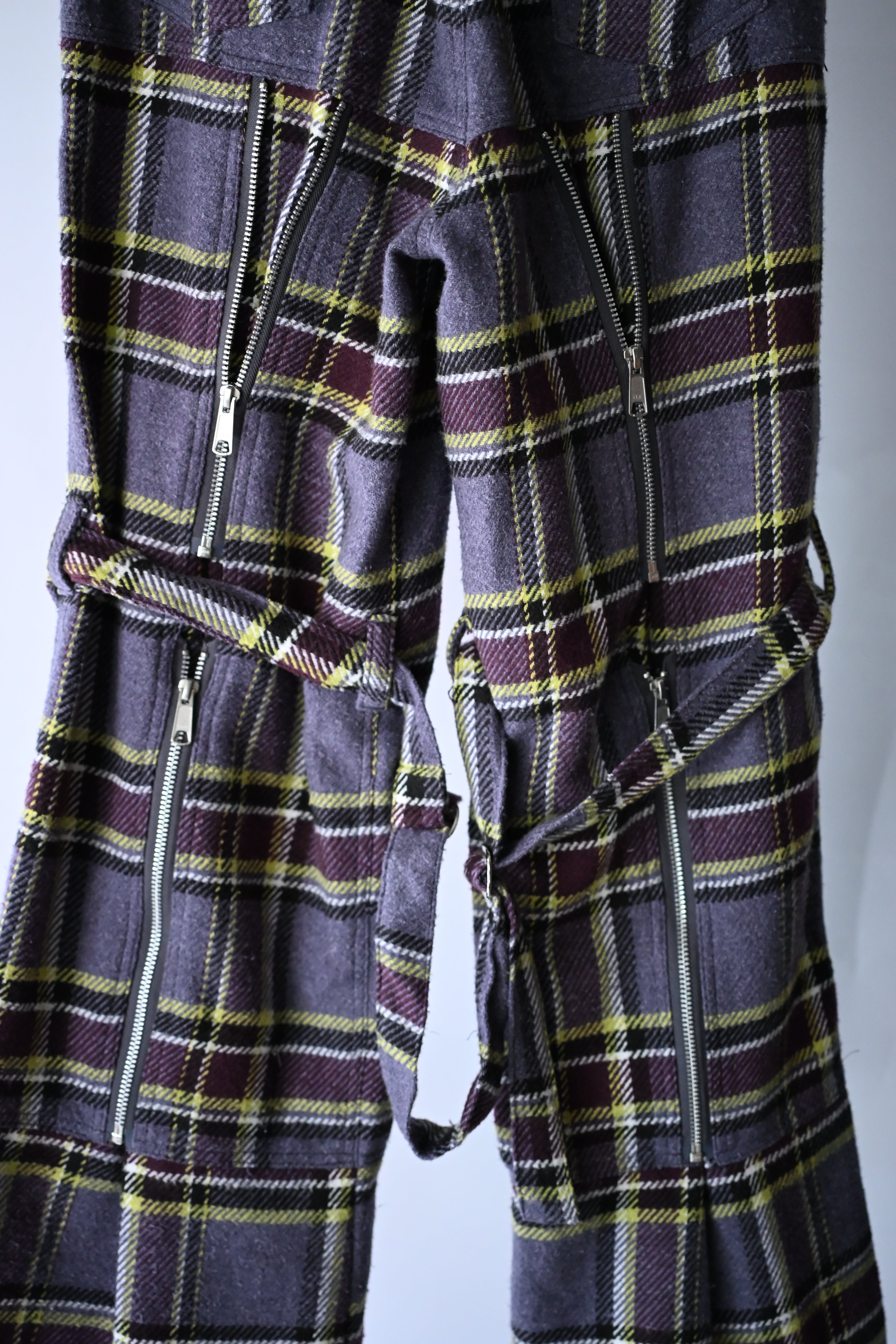 tokio / Plaid Bontage Pants  (221207)