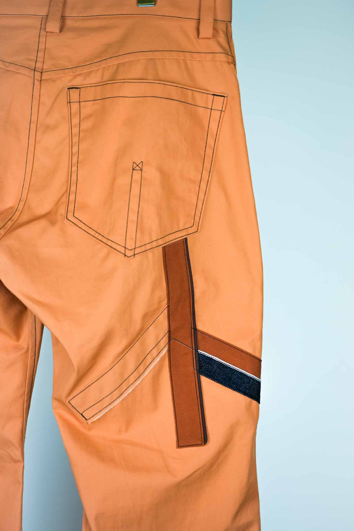 MA2608 Teracotta Flared Pants / MASAO SHIMIZU     (221358)