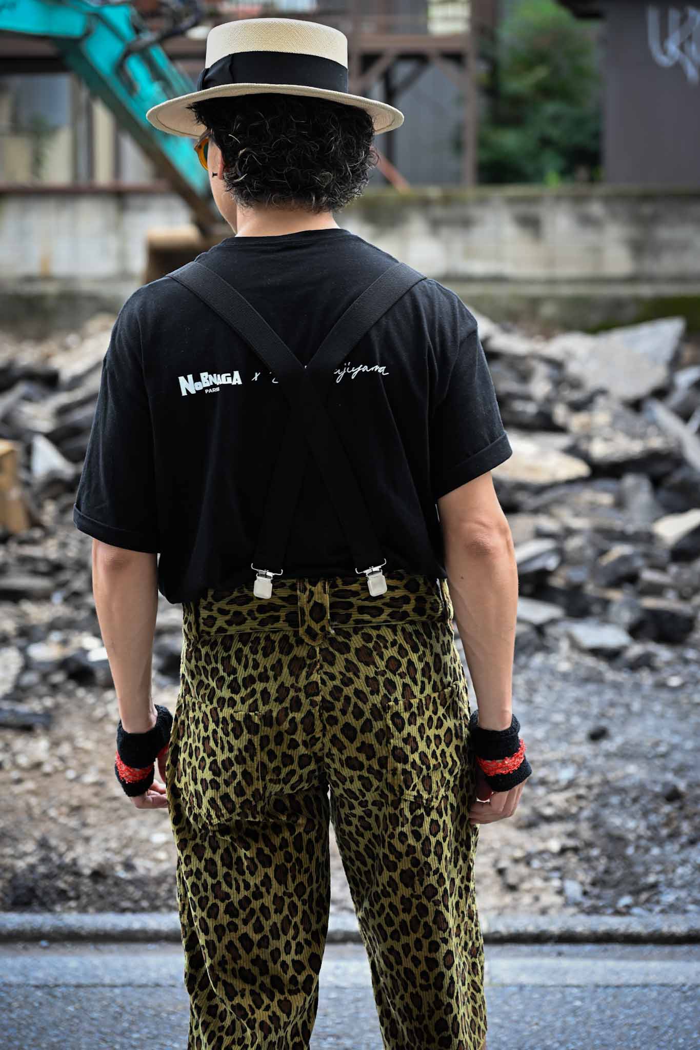 tokio /  Psy Leopard Shorts Pants   (221211)