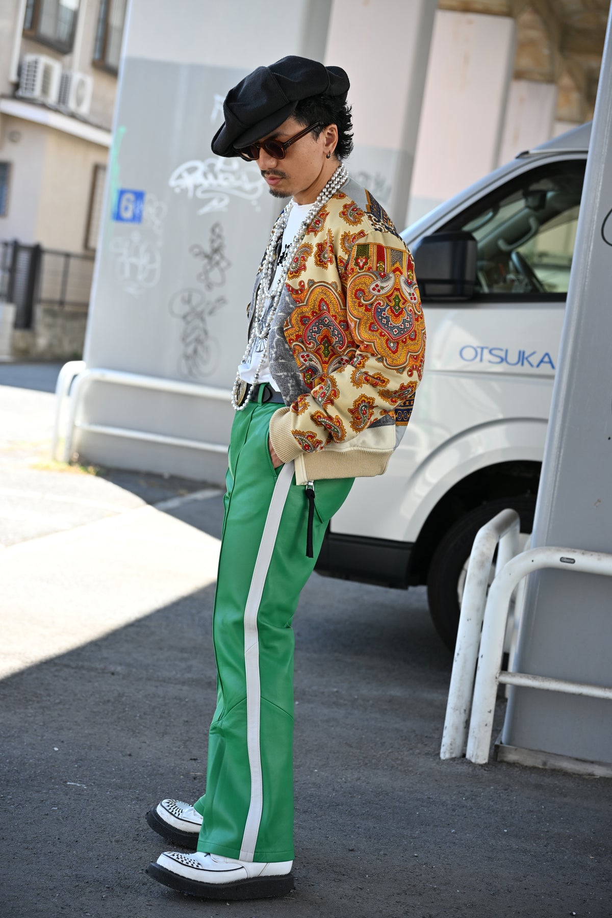 Paisley PatchWork Blouson  /  MASAO SHIMIZU   (221360)