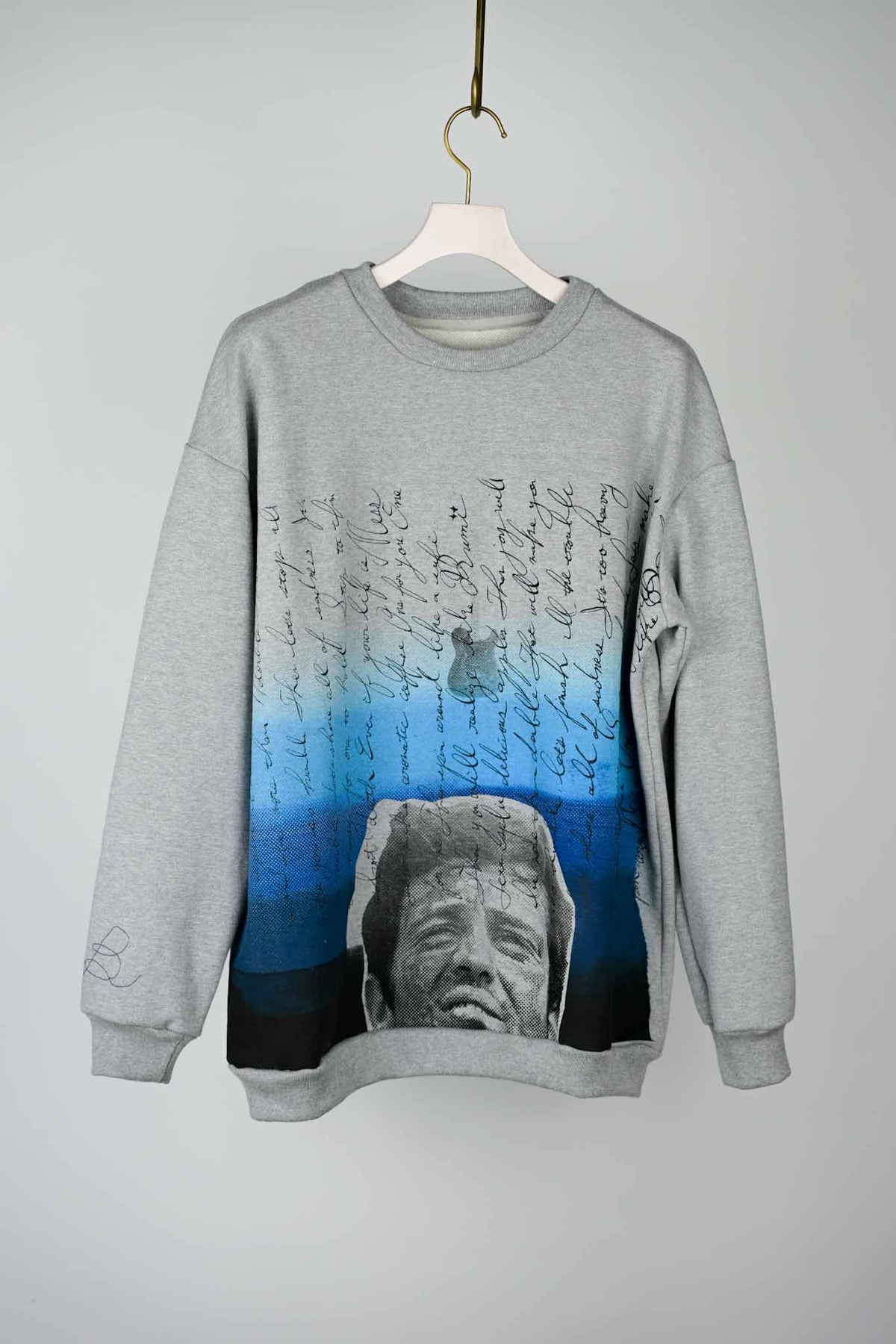 Too Blue Sweat Shirt /  TAISHI NOBUKUNI
