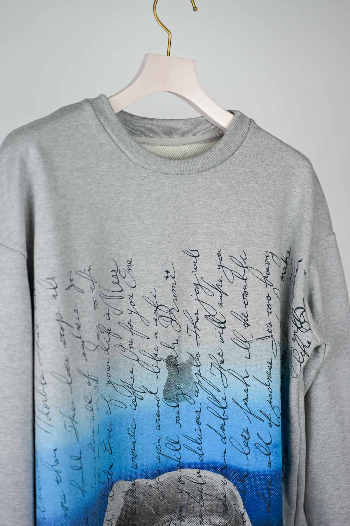 Too Blue Sweat Shirt /  TAISHI NOBUKUNI