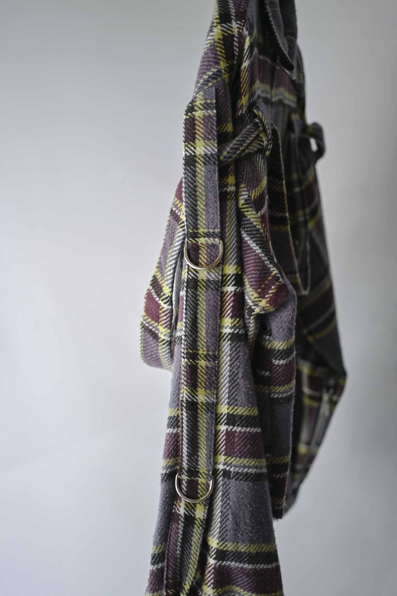 tokio/ Plaid Bontage Jacket   (221206)