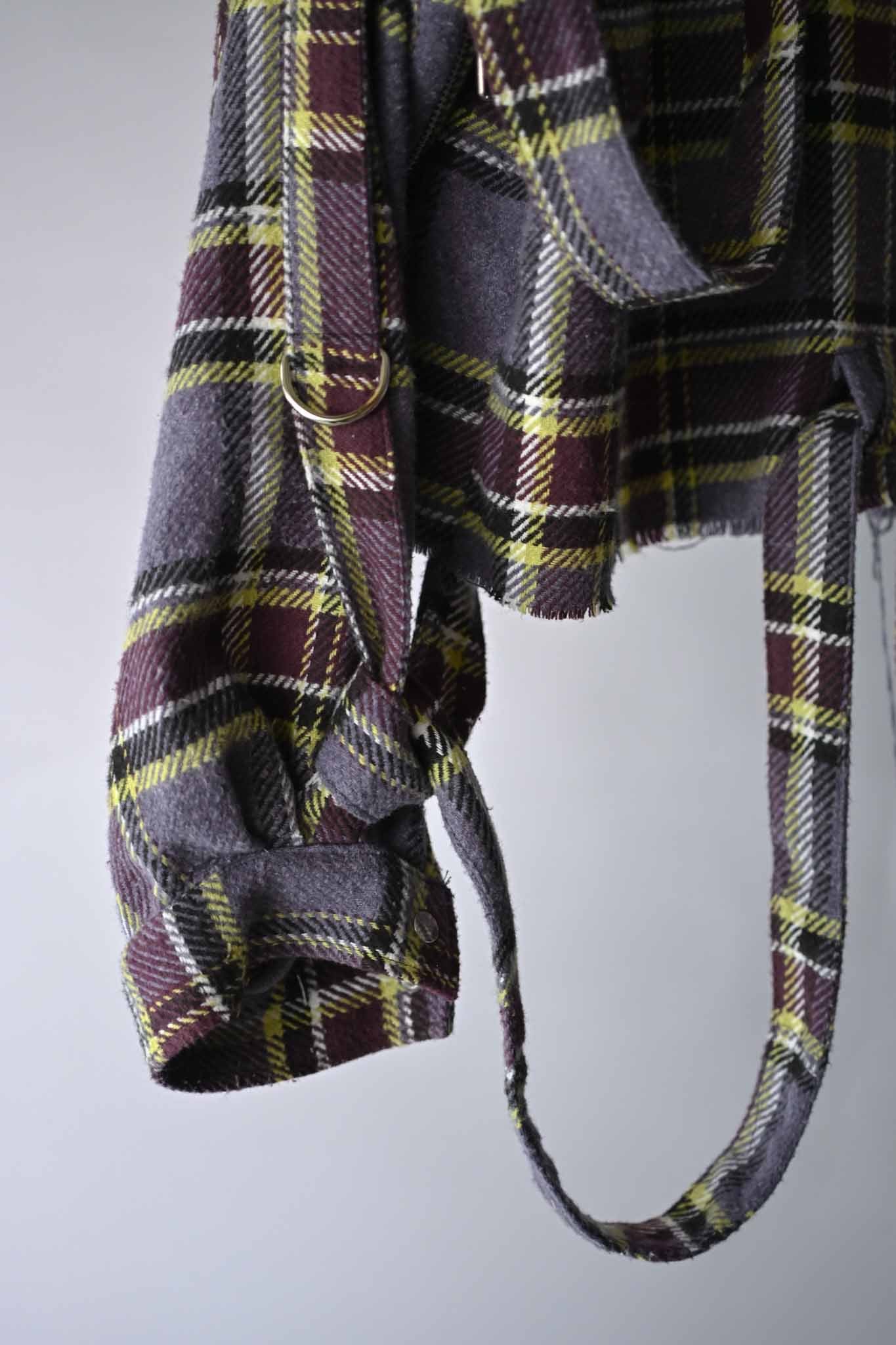 tokio/ Plaid Bontage Jacket   (221206)
