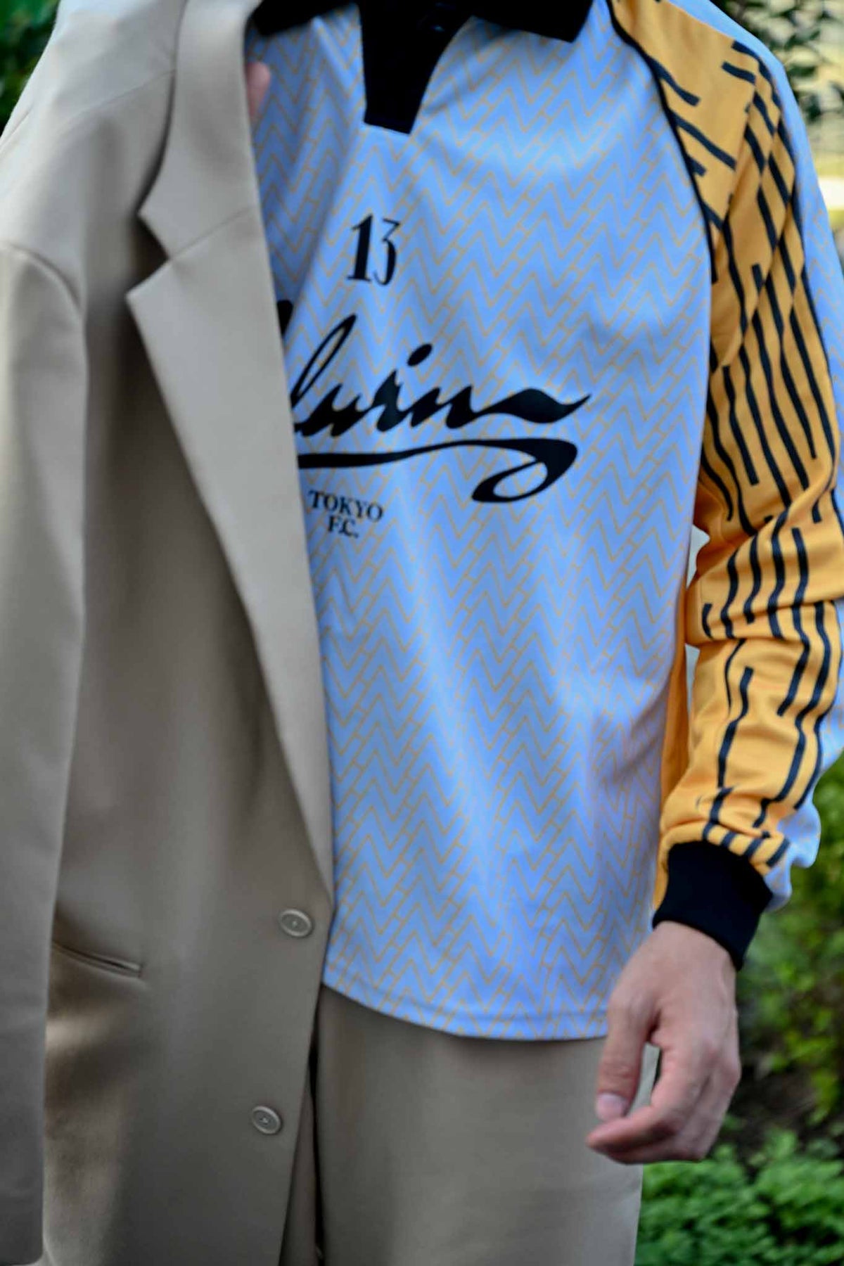COLLARED SOCCER JERSEY TOKYO BEDWIN F.C /  BEDWIN & TEH HERTBREAKERS   (221336)
