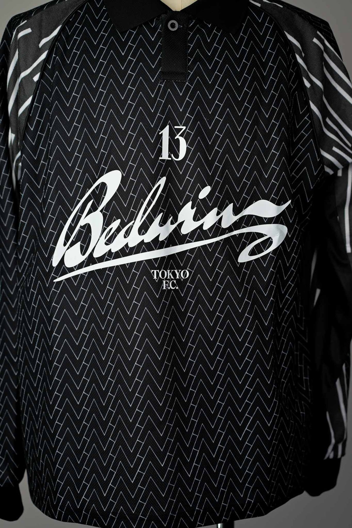 COLLARED SOCCER JERSEY TOKYO BEDWIN F.C /  BEDWIN & TEH HERTBREAKERS   (221336)
