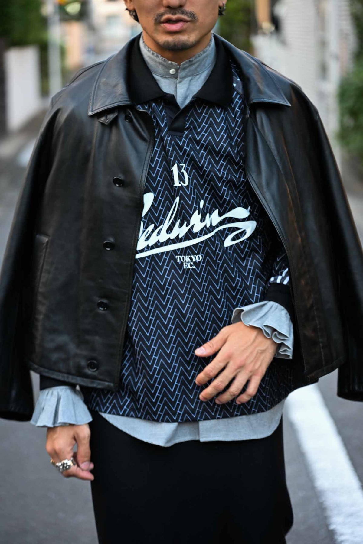 COLLARED SOCCER JERSEY TOKYO BEDWIN F.C /  BEDWIN & TEH HERTBREAKERS   (221336)