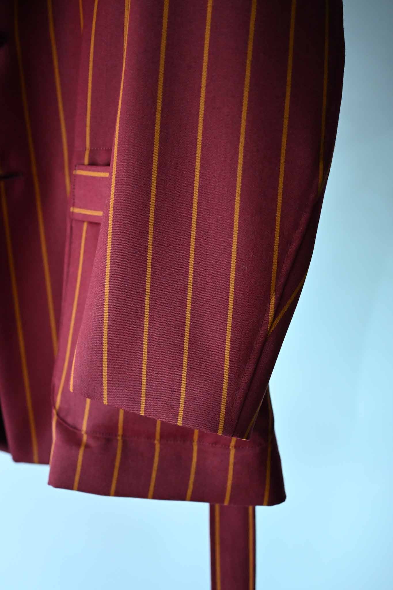 ADJUSTABLE COSTUME  /  20's STYLE REGATTA STRIPE BELTED JACKET    (221217)