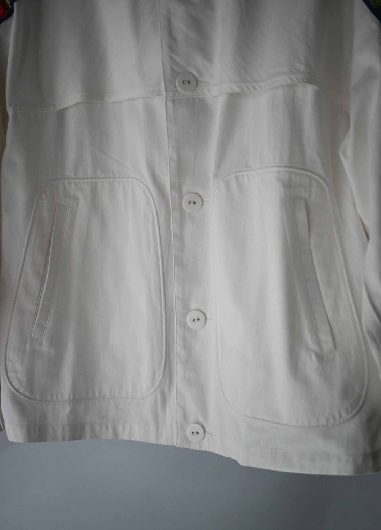 PERIOD FEATURES /  Indian Embroidery Tape Harrington Jacket   (221229)