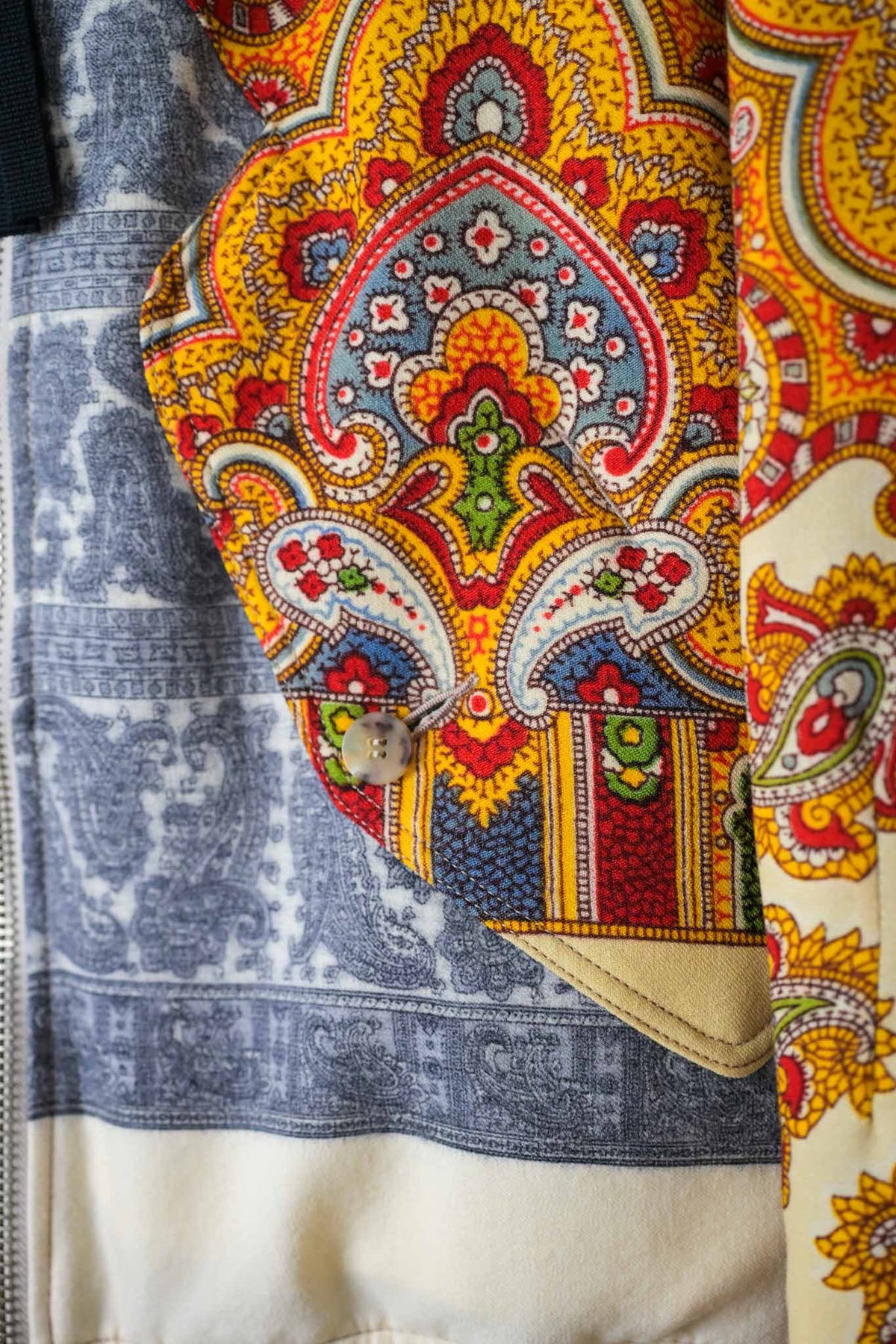 Paisley PatchWork Blouson  /  MASAO SHIMIZU   (221360)