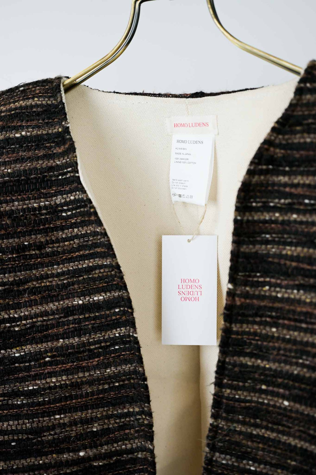 ’’SAKIORI’’ Kurdish Vest  /  HOMO LUDENS     (221361)