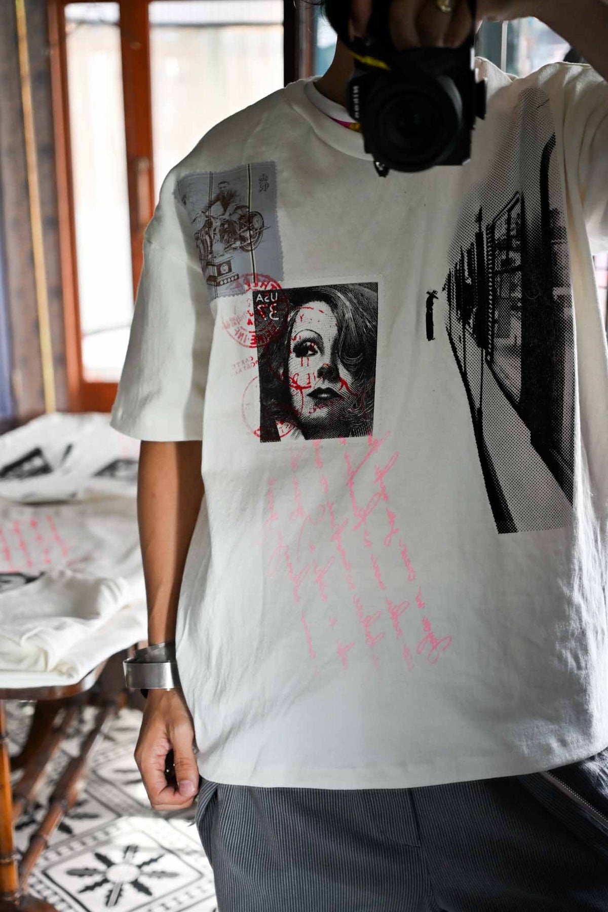LETTER T-SHIRT /  TAISHI NOBKUNI