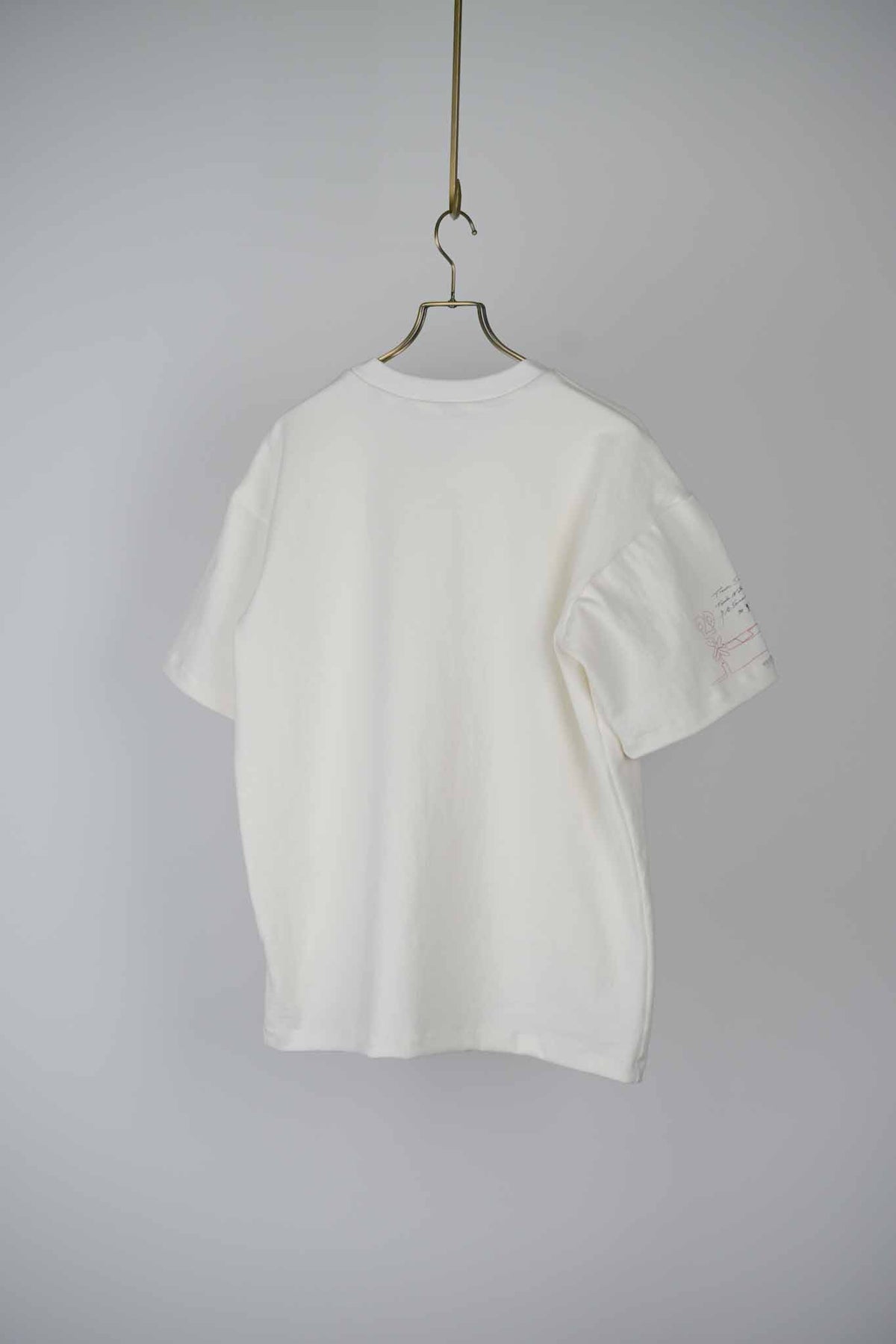 LETTER T-SHIRT /  TAISHI NOBKUNI