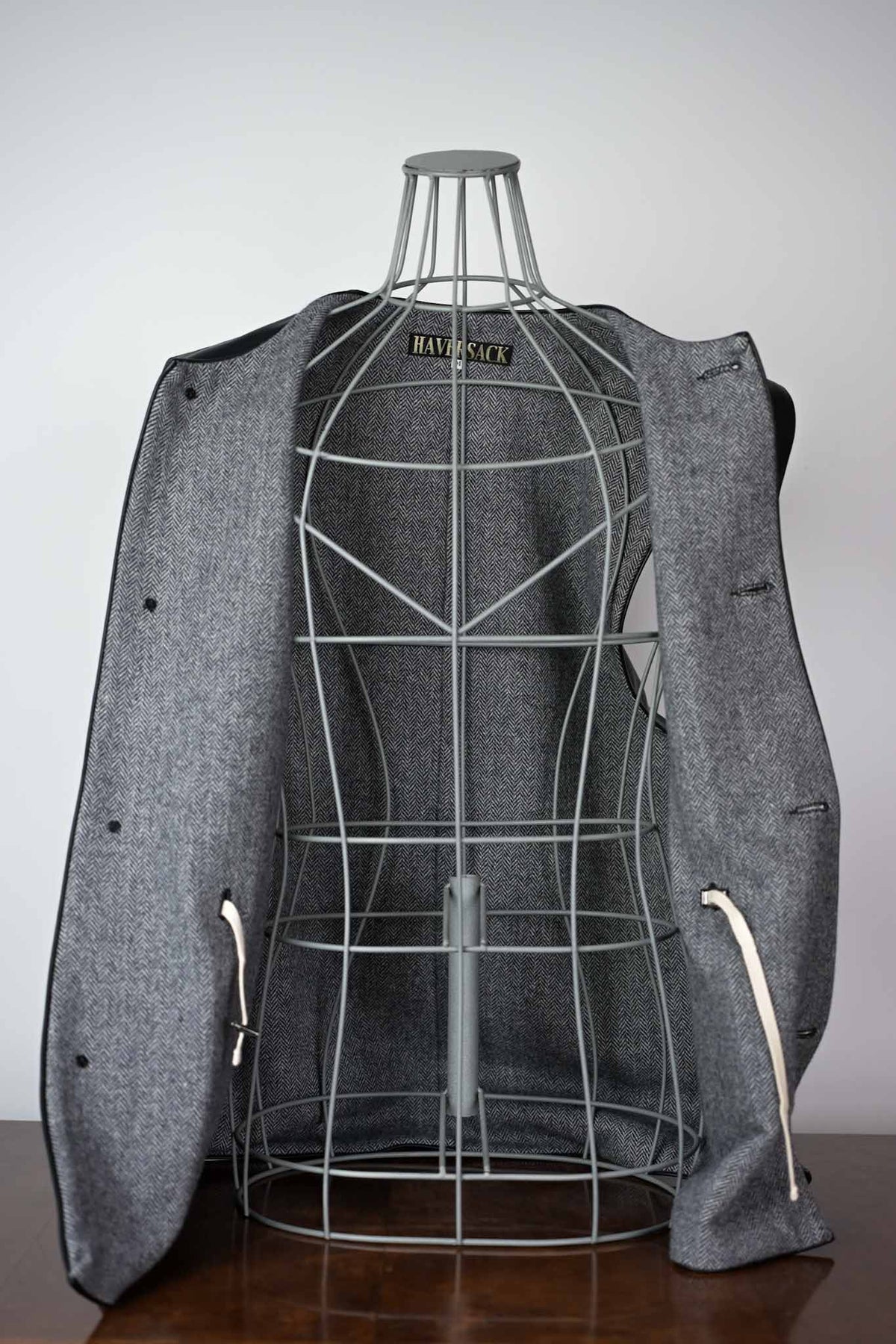 GLOVE LEATER JERKIN VEST /  HAVERSACK   (221313)