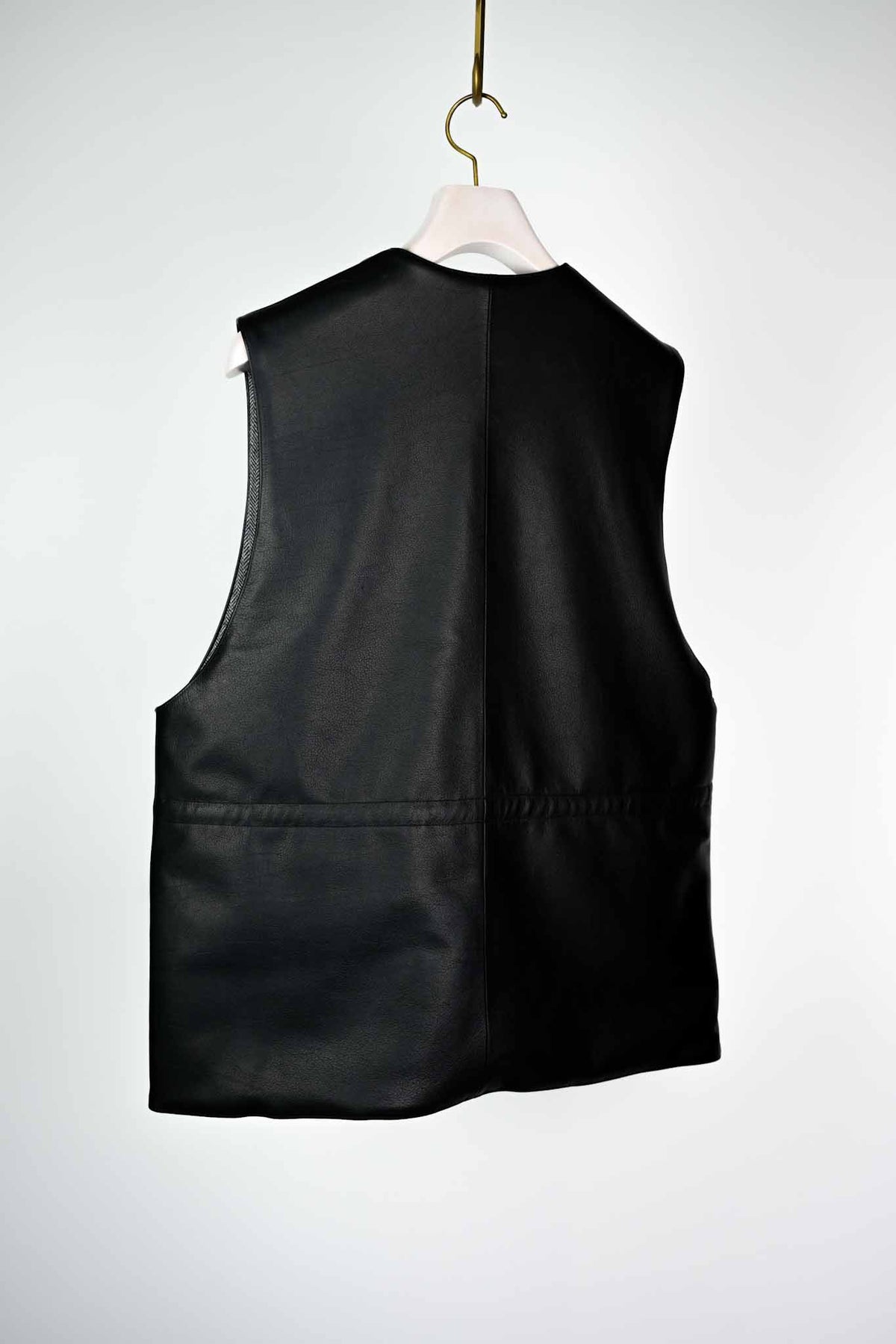 GLOVE LEATER JERKIN VEST /  HAVERSACK   (221313)