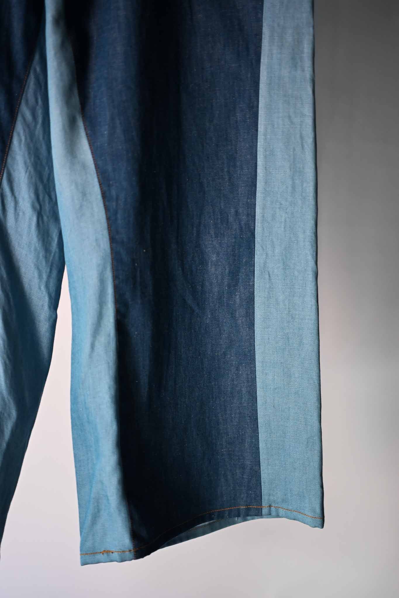NOBNAGA Paris / Front Denim Baggy Pants　(221197)