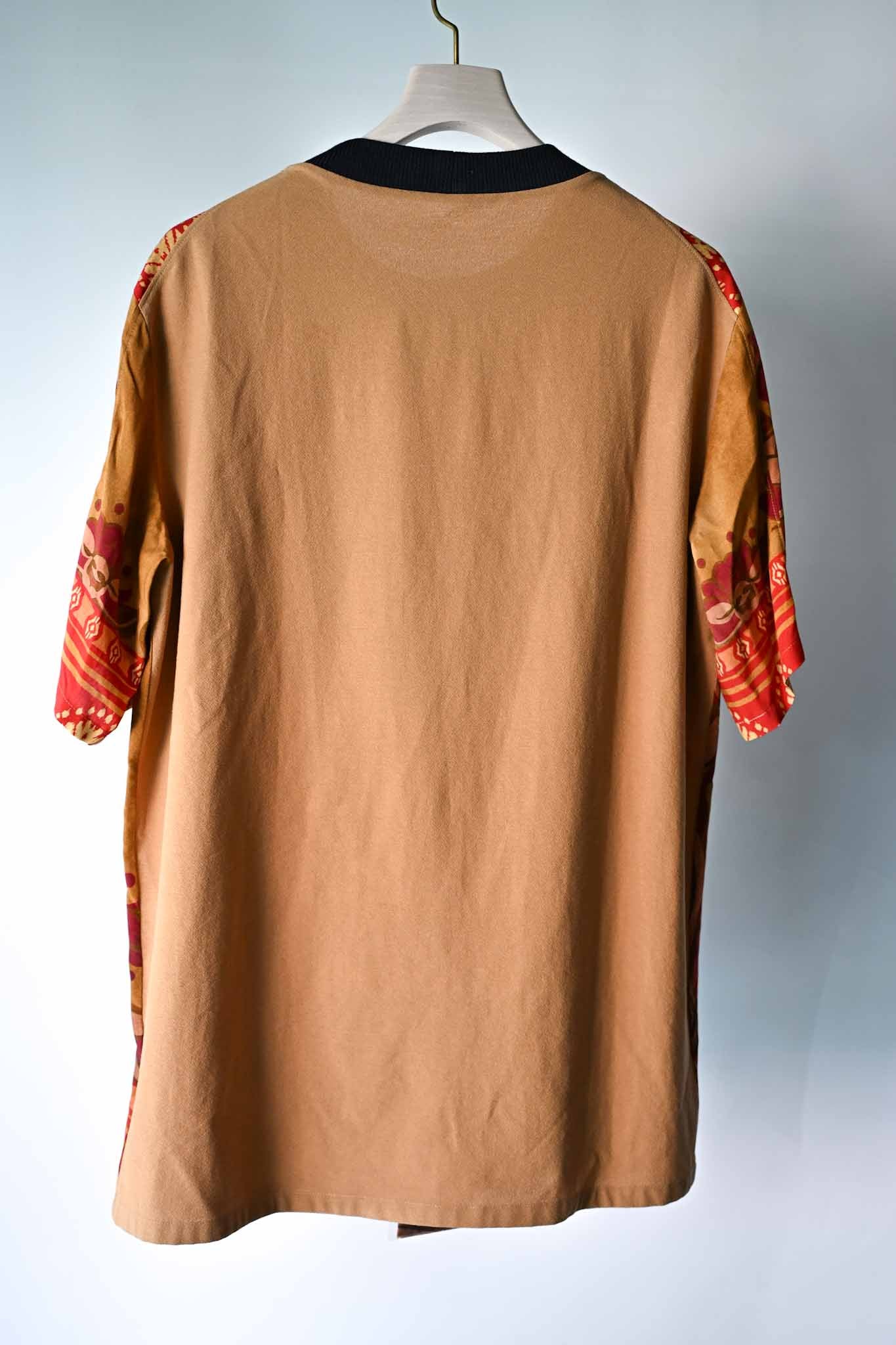 NOBNAGA Paris  /  T-shirt with Ribbed Cuffs  (221198)