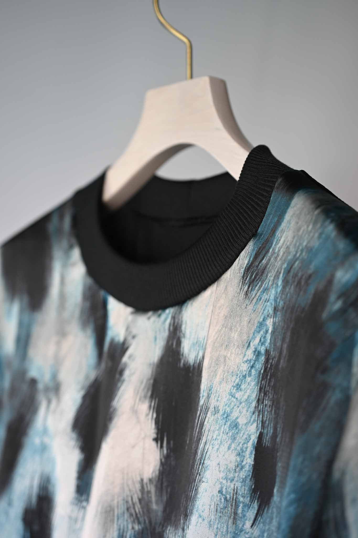 NOBNAGA Paris  /  T-shirt with Ribbed Cuffs   (221200)