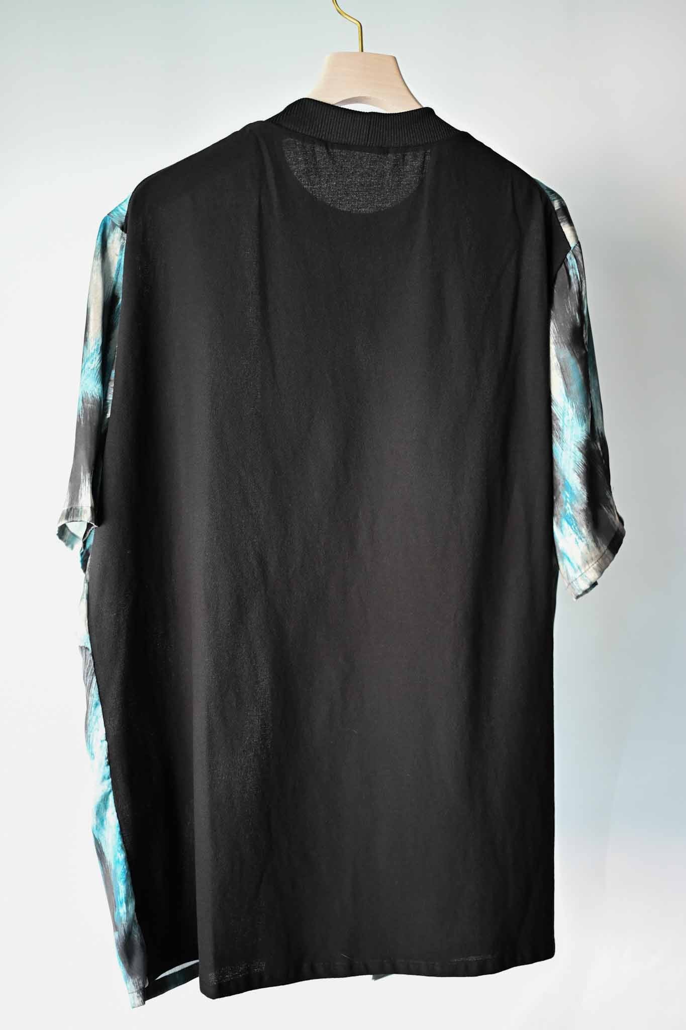 NOBNAGA Paris  /  T-shirt with Ribbed Cuffs   (221200)