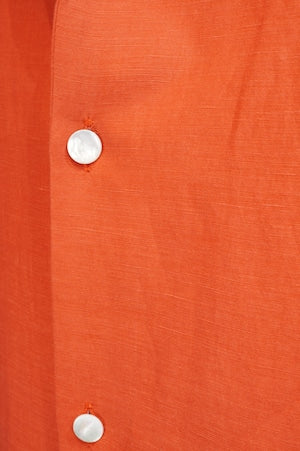 NOBNAGA Paris / OPEN COLLAR HALF SLEEVE SHIRT