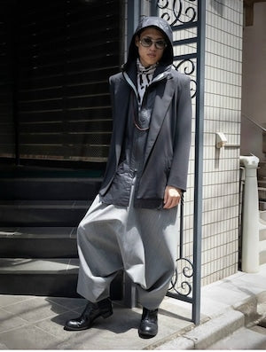 HAVERSACK (ATTIRE) / Brushed Print Turtleneck　（221026)
