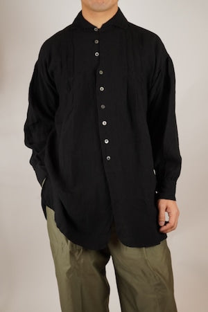 Django Atour / French Victorians Jardinier Scarf Linen Shirt