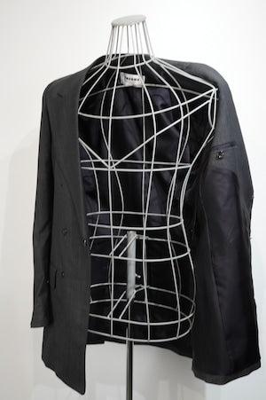 renoma Paris /  COSTES RCES01 WOOL GLEN CHECK JACKET