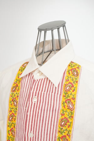 PERIOD FEATURES /  Block Print Shirts