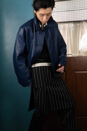 REVERBARATE /  REV-24AW-LJA01 ST LEATHER JACKET
