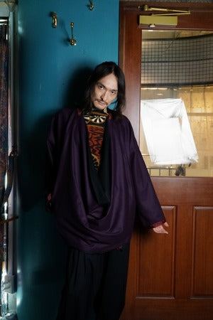 NOBNAGA Paris /  BIG-NECK REVERSIBLE PULL OVER