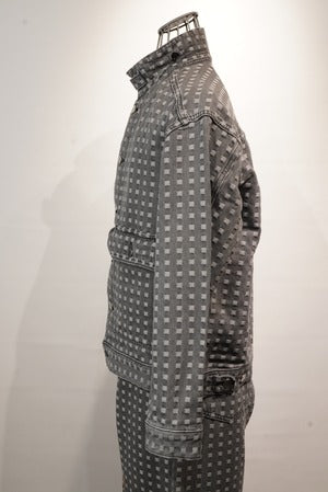 REVERBERATE /  REV-25SS-DJ02  GRED DENIM JACKET  (220957)