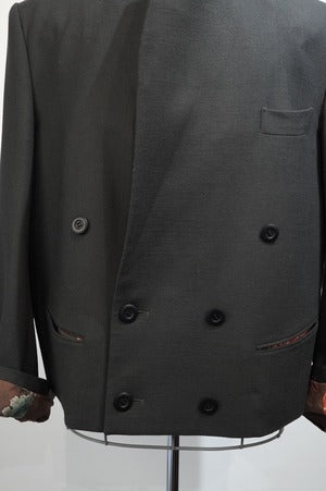NOBNAGA Paris / Standing Collar Double Breasted Jacket