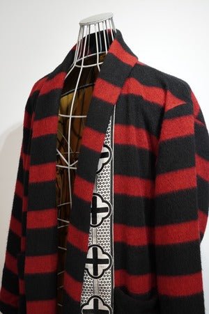 NOBNAGA Paris /  Taped Kimono Collar Coat（220826)